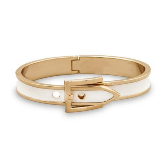 --SOLD--Belt Design Bangle Bracelet - Picture 2 of 2